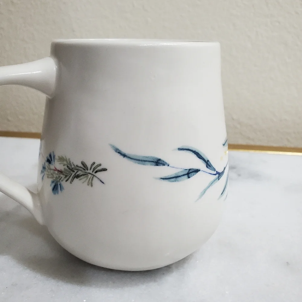 Anthropologie Floral Ceramic Mug - Picture 7 of 8